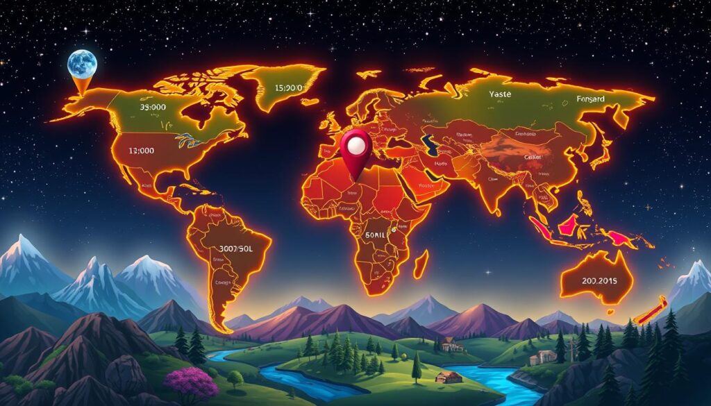 lokasi terdekat timezone dari saya
